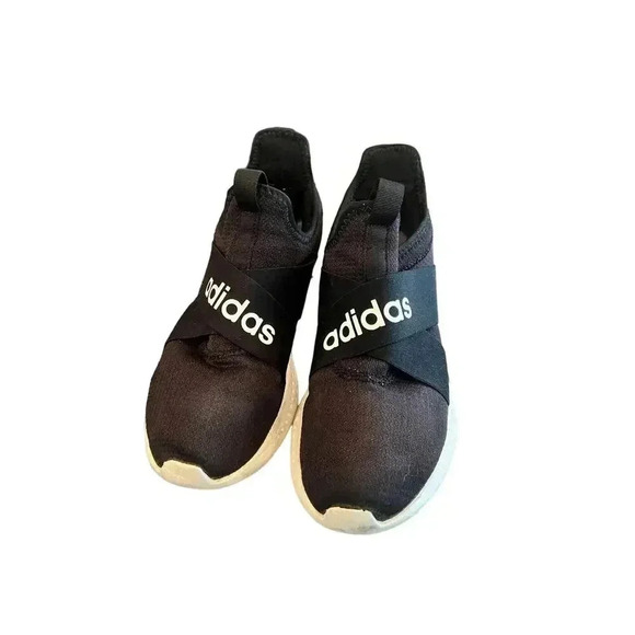 adidas Black and White Athletic Shoes - Picture 2 of 5